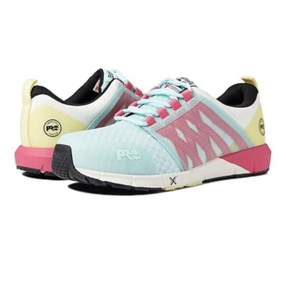Timberland Pro Radius CT Comp Toe Work Sneaker, Women\'s Size 8.5 M, Multicolor main image 9